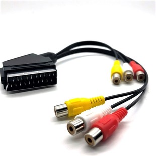 SCART�D��ͨ��RCAɏ��ĸ�^��ɫ���l���߰��^��AV�ҕ��ҕ�l���L��