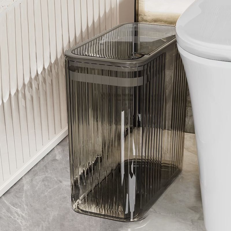 Toilet Trash Can Sandwich Household with Lid Press Bathroom Kitchen Living Room Bedroom Large Capacity Storage Paper Basket