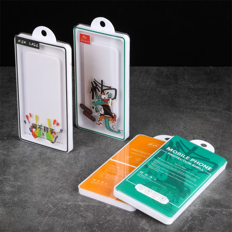 适用4.7~6.5寸手机壳包装盒现货 苹果安卓手机壳中性通用包装彩盒