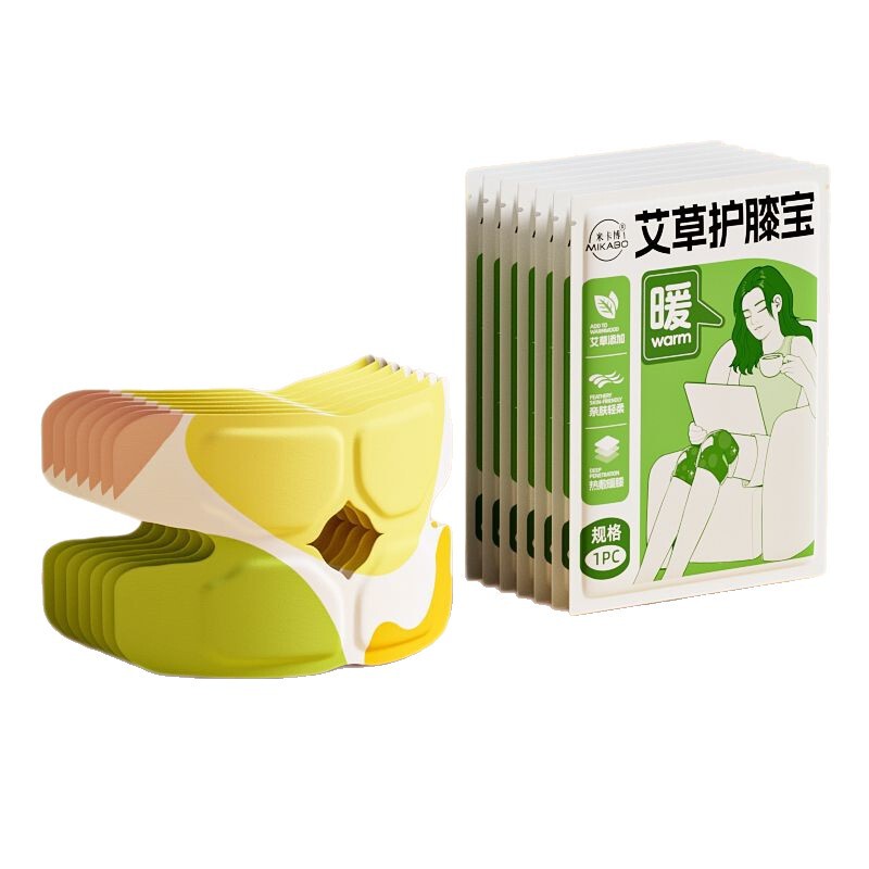 关节厂家长效艾草护膝加热贴护膝缓解膝盖疲劳自发热蒸汽热敷批发|undefined