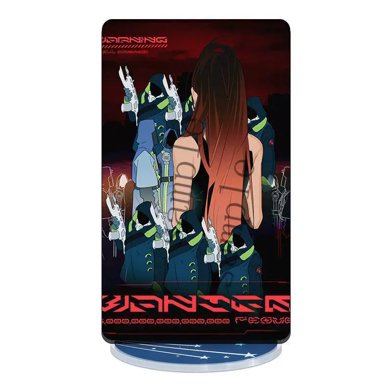 Подставка-стейдж (ALIEN STAGE) 15 см акрил, бесшовная внутренняя печать, вывеска персонажа