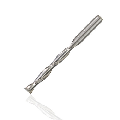 Cross-border new 3.175 2-edge flat bottom milling cutter CNC milling cutter head carbide end mill