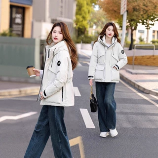 实拍大码棉服女2025新款高级感超好看棉袄oversize冬季外套棉衣
