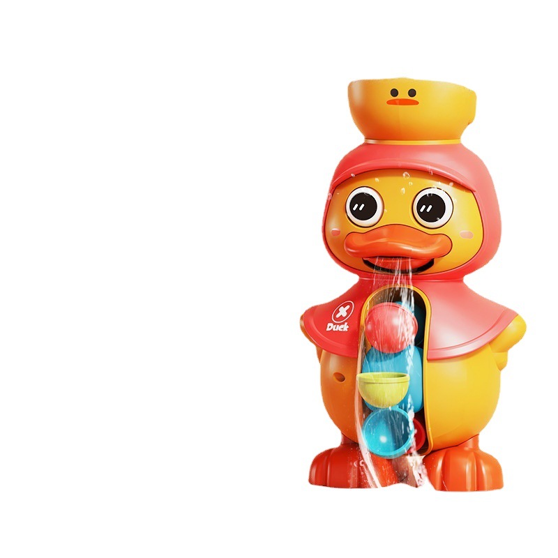 B.Duck, rotating toy play in water