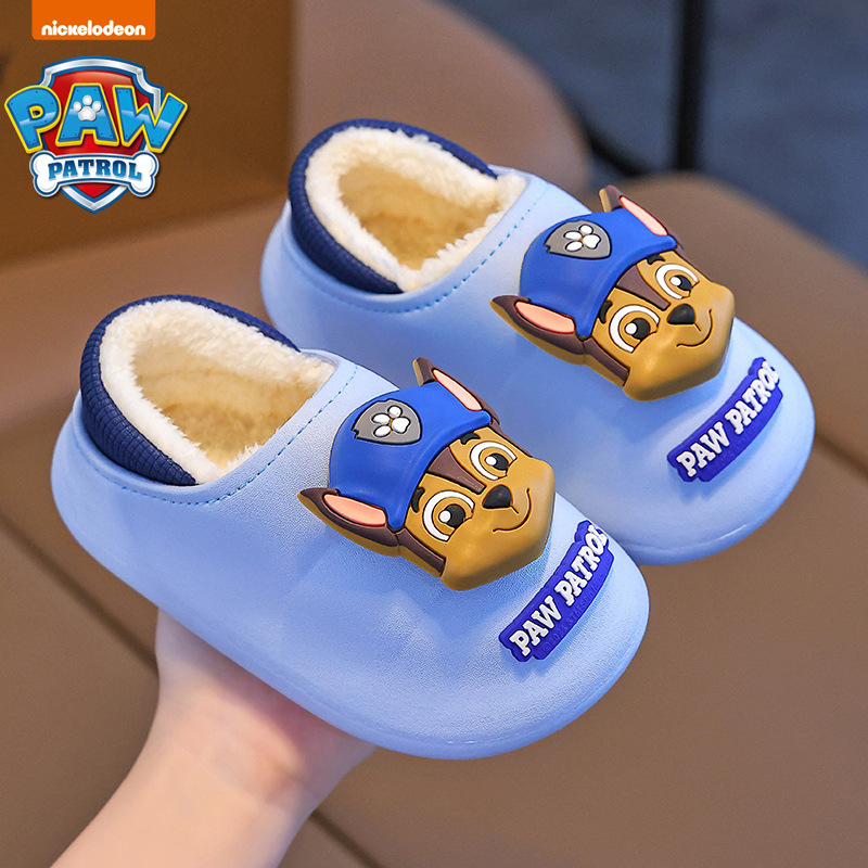 Zapatillas de algodón para niños de invierno para niños, niñas y niñas, calentamiento de lana impermeable para bebés, niños pequeños, zapatos de tacones de algodón para bebés