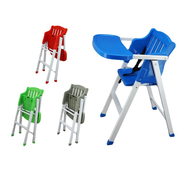 Children's handheld plastic highchair for feeding