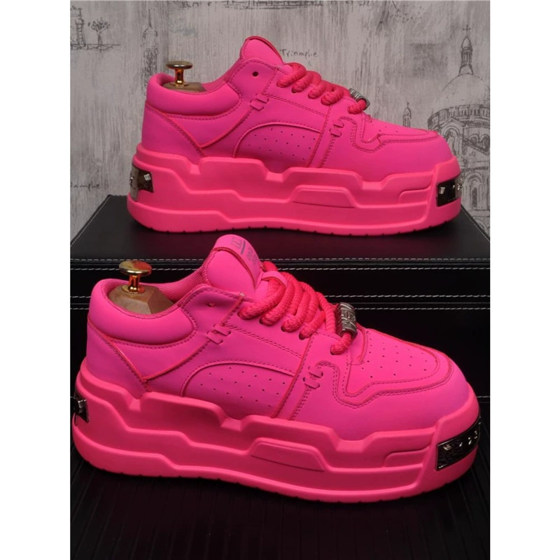 Толстая подошва, увеличенная внутренняя часть, маленькие белые туфли, мужской бархатный прилив, спортивные и повседневные кроссовки, новые корейские туфли, удобные и универсальные