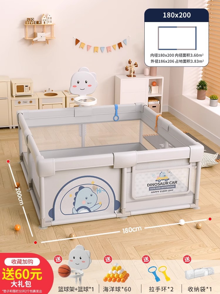 Valla cerca bebé sala de estar gateando niño valla bebé interior casa escalada Mat niños Juego bar