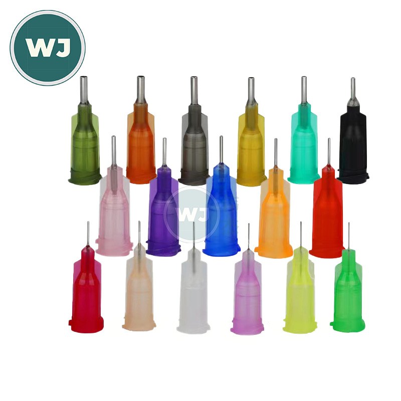 1/4英寸塑钢针头 工业精密点胶针头 螺口点胶针咀 双螺纹