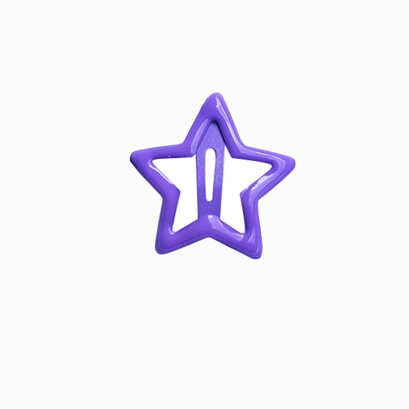 Заколки для волос (ассорти) звезд shape, многоцветные летние зажимы для волос, легкий вес 0.03 кг