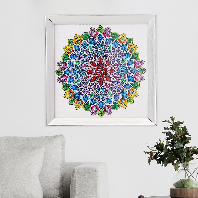 Ventas transfronterizas calientes nórdicas pinturas de diamantes 5D de forma extraña mariposa dibujos animados puntos de perforación fábrica venta directa pintura decorativa al por mayor