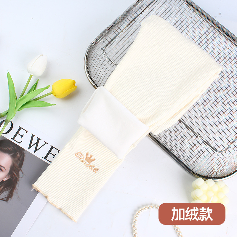 Otoño e invierno nuevos leggings para niños con forro polar/no forrado de lana prendas de vestir exteriores bordadas Bebé Pantalones de terciopelo de una sola pieza para niñas al por mayor