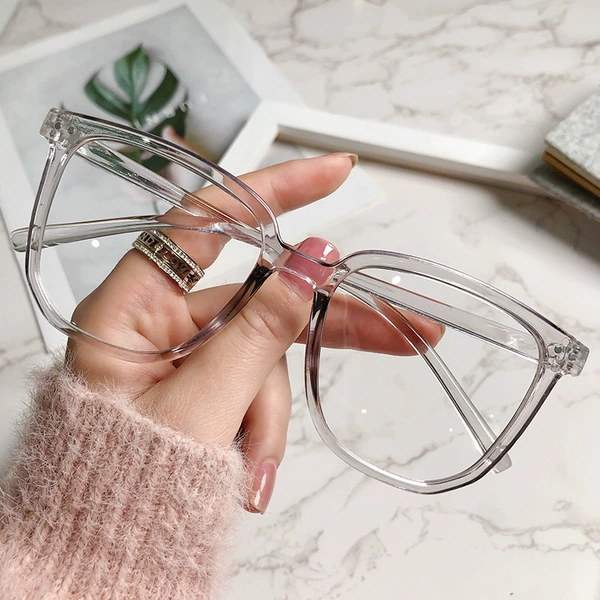 Transparent gray frame white film [anti-blue light]