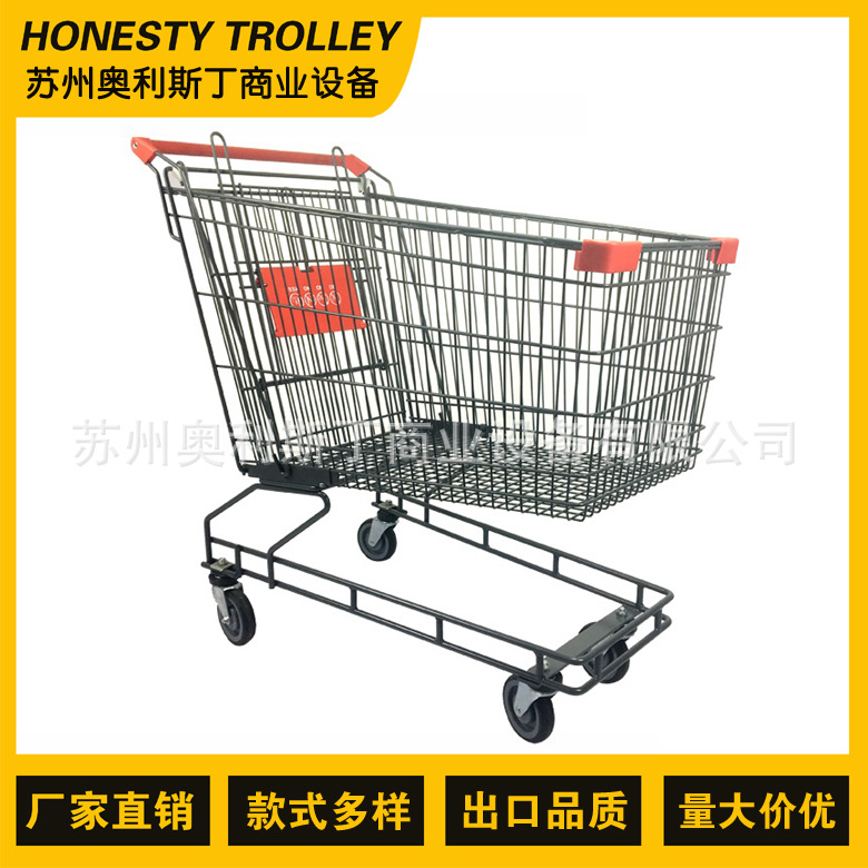 澳式超市购物车 手推车  商场金属购物车 澳式系列超市购物车