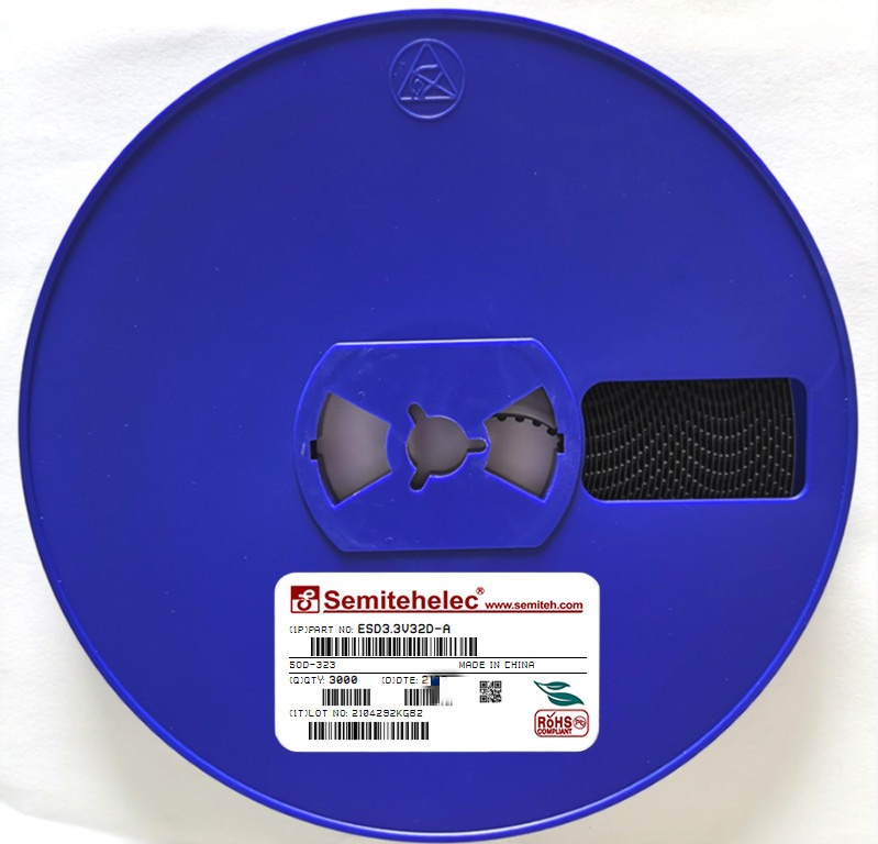 ESD3.3V32D-A ESD静电保护 封装 SOD-323 SEMITEH 全新原装正品保