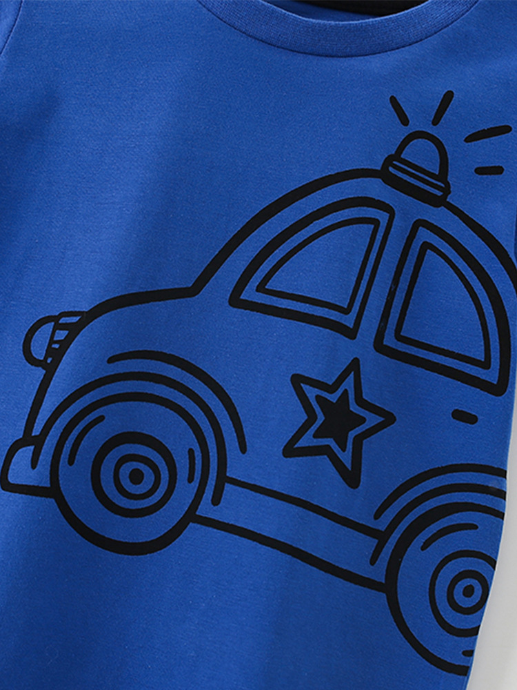 Comercio exterior transfronterizo ropa infantil camiseta malwee niño camiseta de cuello redondo de verano nuevo estilo europeo y americano camiseta de manga corta para niños