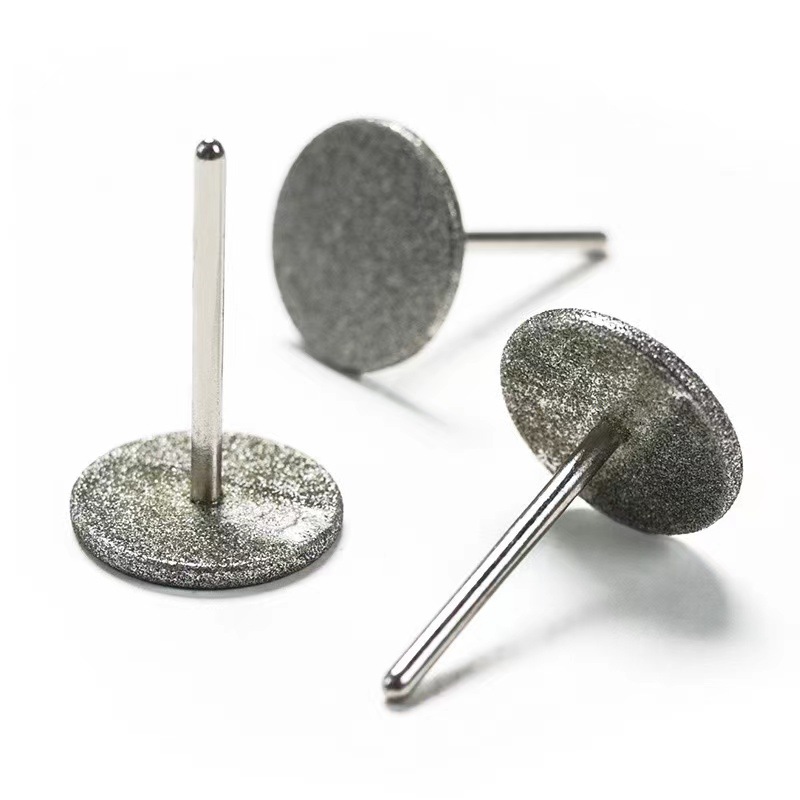 Uña de pulido de manicura tipo borde de reparación de manicura pretratamiento de chorro de arena tipo disco de 20mm caja de disco tipo cabeza de pulido