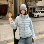 外贸连帽轻薄轻便棉服