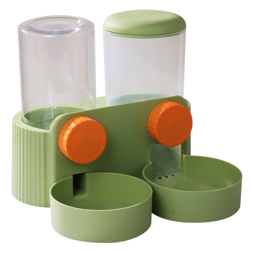 Alimentador de perro alimentación automática alimentador de agua para mascotas gato jaula colgante jaula alimentador de agua potable al por mayor especial