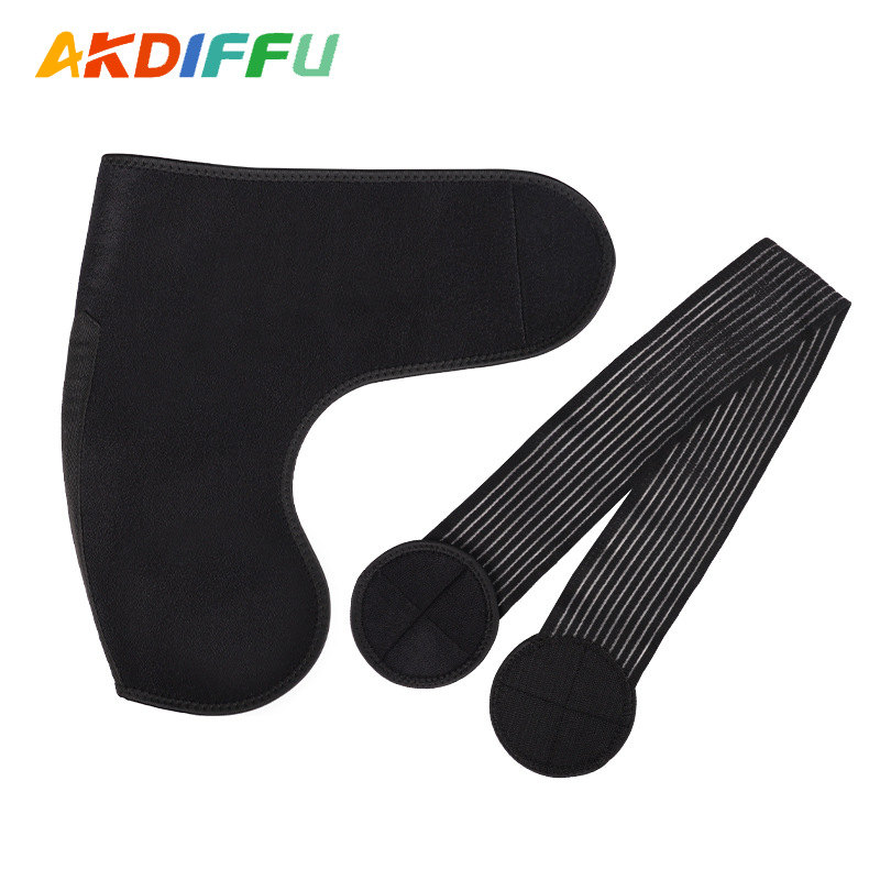 Protector de hombro al por mayor transfronterizo, tipo de protección de movimiento, prensado ajustable de tensión, levantamiento de pesas, correa fija de hombro anti-tensión