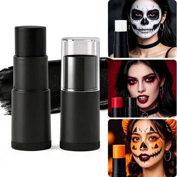 Fit Colors Halloween 32g Face Paint Stick, Face and Body Painting Paste, Stage Party Makeup Face Paint
