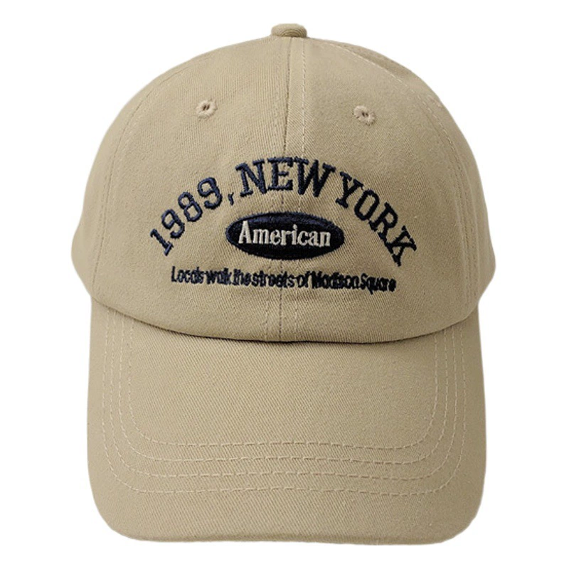 Южная Корея винтажная бейсболка детская осенне-зимняя универсальная уличная Кепка с вышивкой букв 1989 года летняя пара Мужская