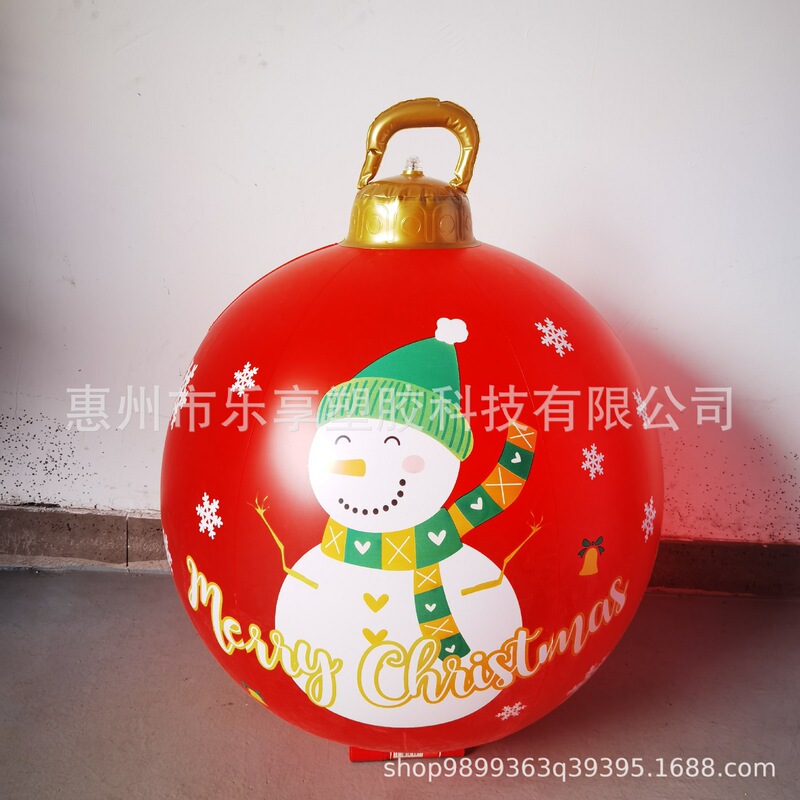工場在庫 PVC製 インフレータブル クリスマスボール クリスマス会場装飾 雰囲気ランタン|undefined