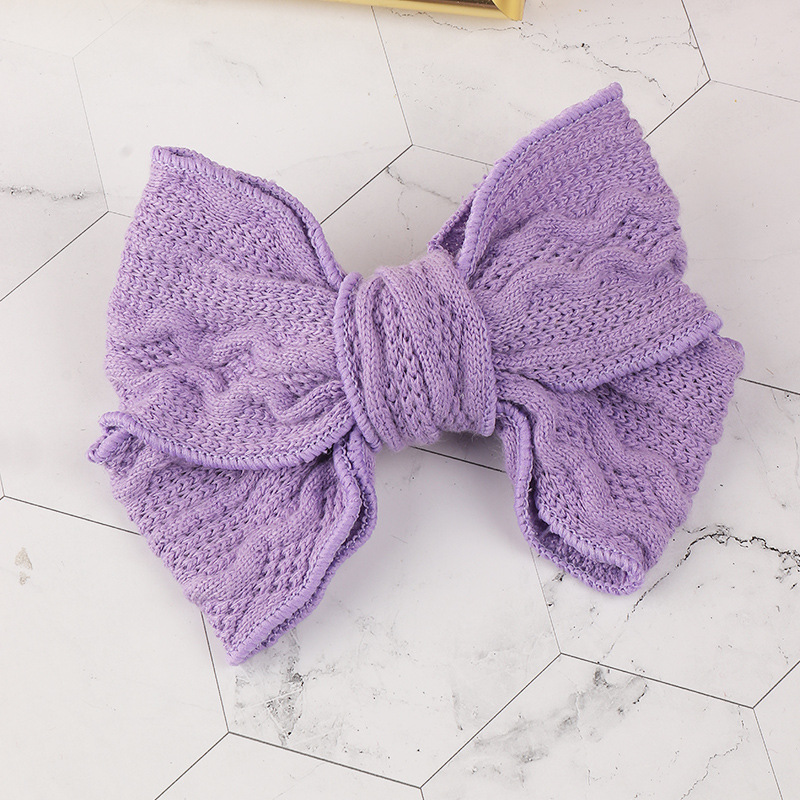 Wool Big Bow Hairpin display picture 7