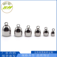 不锈钢303吊桶皮绳扣椭圆形吊桶 流苏吊桶蛇手链DIY饰品配件速发