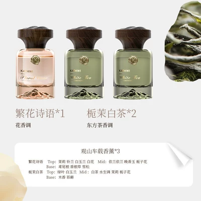 Kejingwei Guanshan Car Perfume 2026 New – Perfplant seat - floral-poetry1gardenia-white-tea2