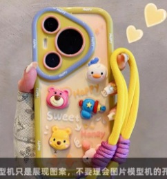 Graffiti Inglés estéreo de Dibujos Animados Muñeca para Apple 15 caja del teléfono iPhone12 pareja 13ProMax duro 11