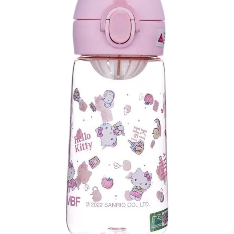 Hellokitty taza de agua para niños taza de agua primavera nueva taza de plástico taza de bebida directa estudiante mujer hombre portátil taza de agua