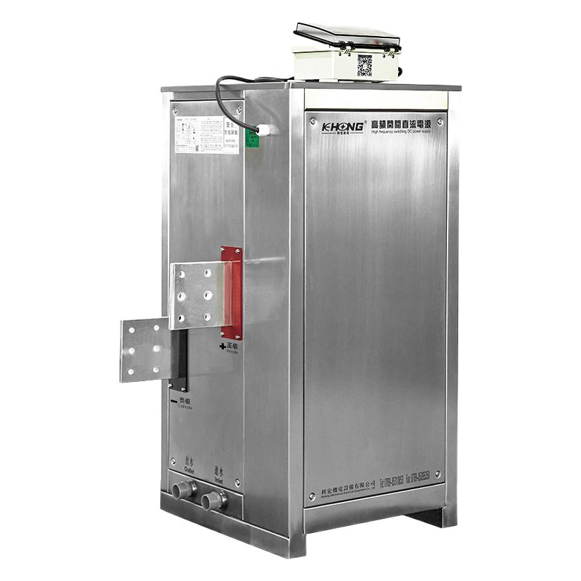 Антикоррозийное шасси с водяным охлаждением, Высокочастотный импульсный источник питания постоянного тока 12 В, 4000 ~ 6000 А, выпрямитель, гальваническое окисление