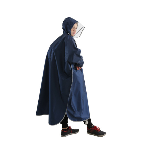  new primary school students, children, adults, parent-child raincoats, electric battery cars, long full-body riding, rainproof