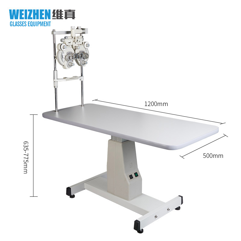 Weizhen plataforma de elevación de Optometría de WZ-3D-3 mesa alargada Bull Eye instrumento de entrenamiento lineal plataforma de elevación base ponderada