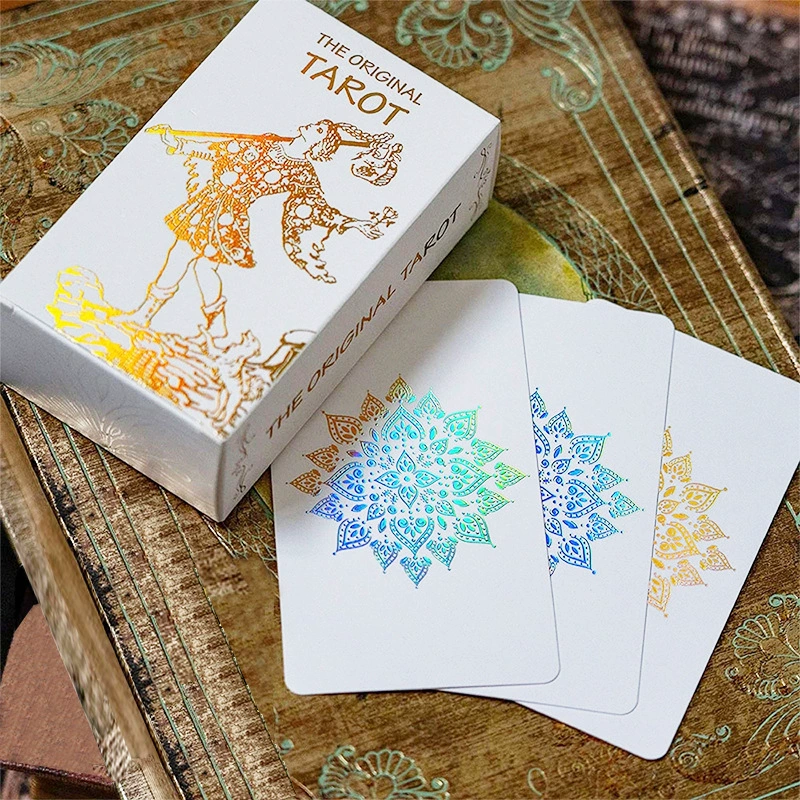 Card, individual auxiliary set, English, custom-made