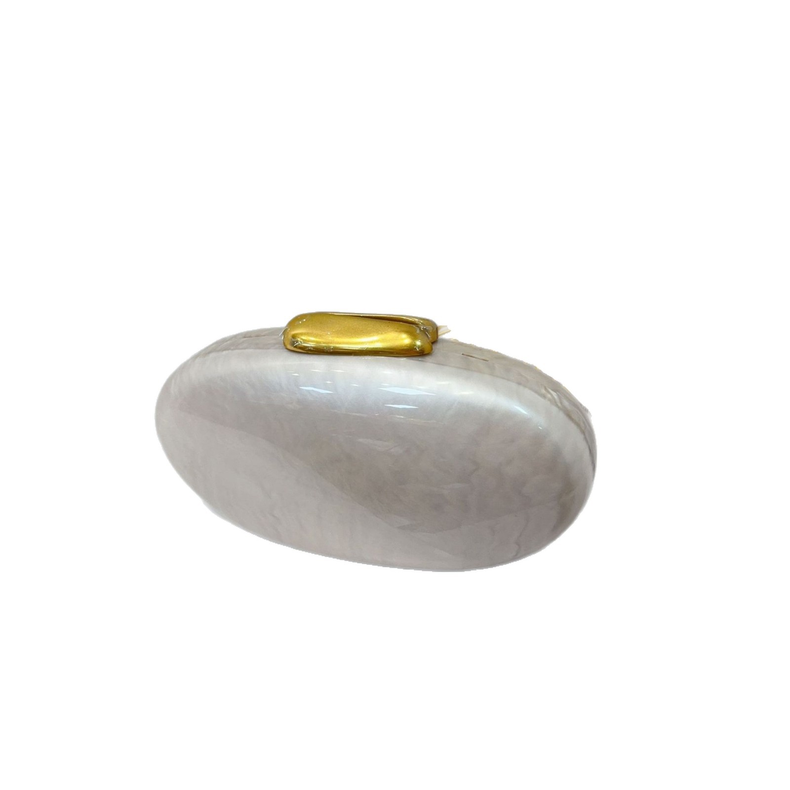 Nuevo paquete de cena de mujeres europeas y americanas transfronterizas un hombro inclinado en forma de concha acrílica bolsa de moda de boda vestido de noche mano