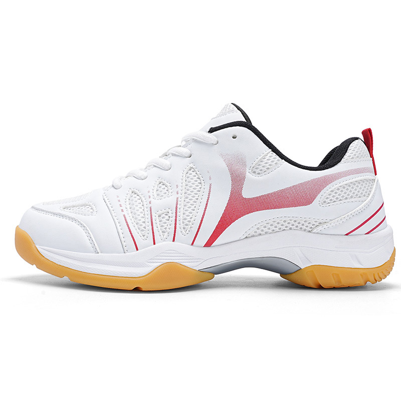 Nuevos zapatos de bádminton masculinos respirables antideslizantes adultos jóvenes estudiantes indoor y outdoor entrenamiento deportivo zapatos de bádminton ping-pong