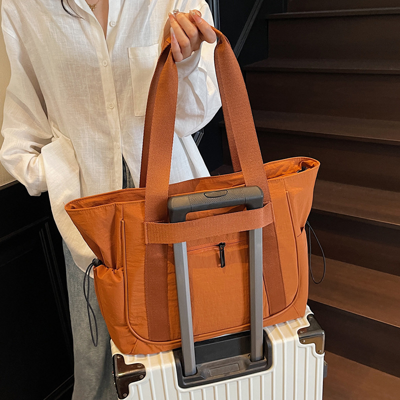 Bolsa de gran capacidad bolsa deportiva bolsa de acondicionamiento de ocio mujer bolsa de viaje de negocios bolsa de viaje de gran capacidad bolsa portátil de corta distancia image 5