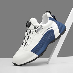 2023秋冬の皮面にスポーツシューズを合わせるファッション男女のカップルの皮蓬おじさん靴が爆発したカジュアルシューズ