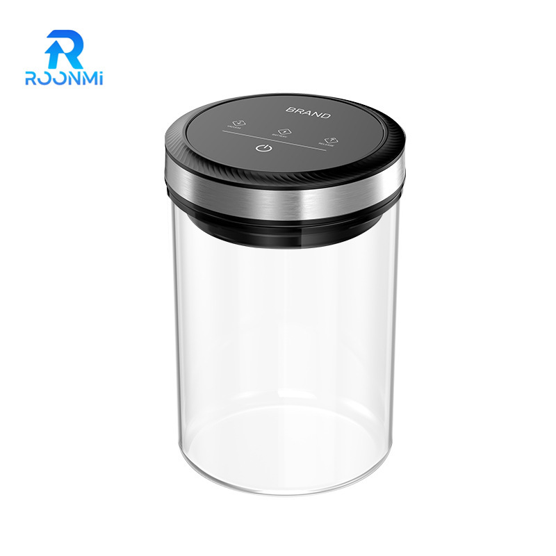 In Stock 24H Fully Automatic Rechargeable Vacuum Storage Jar Coffee Jar Automatic Vacuum Machine Vacuum Storage Jar