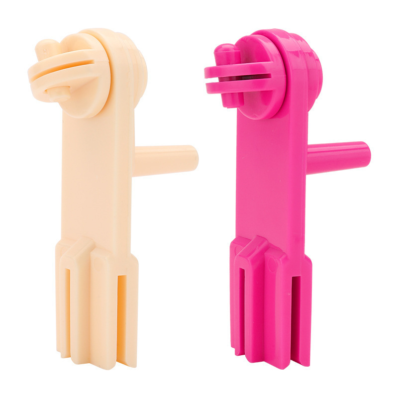 Tablero de bobinado de plástico de punto de cruz Mini máquina de bobinado manual conveniente