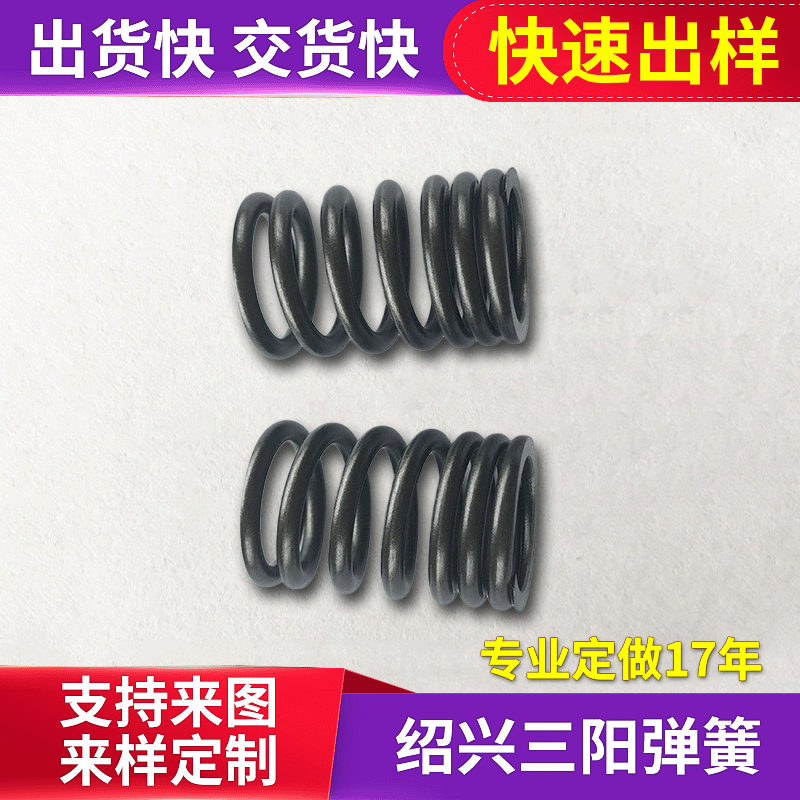 厂家供应发动机气门压缩弹簧不锈钢弹簧 圆柱弹簧来图来样量大从