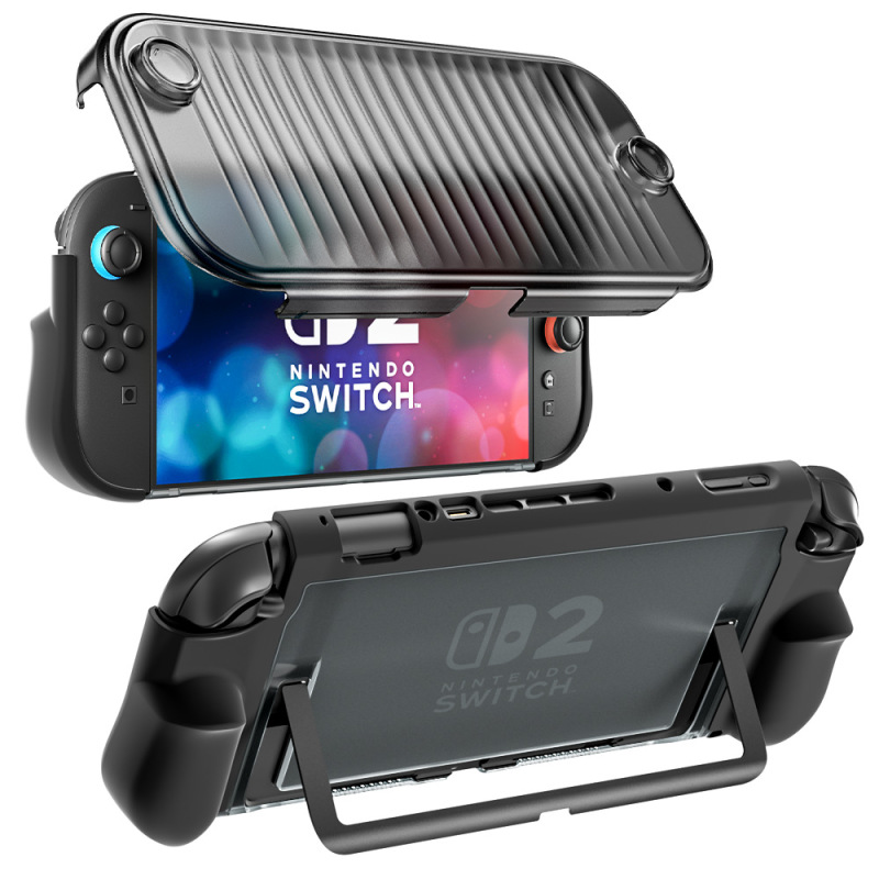 新款可用底座switch2游戏机上下盖保护壳 switch2防摔NS2保护套|undefined