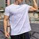 Heavy Summer Japanese Base Crewneck Casual All-match Unisex Loose Cotton Breathable Solid Color Couple Short-sleeved Top