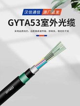 漢信 室外層較式加強鎧裝光纜GYTA53 12芯單模光纜