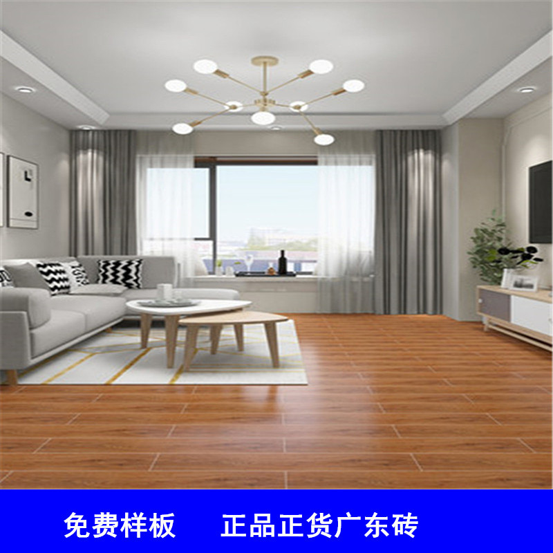 Foshan Wood floor ceramic tile 150*800 solid wood bedroom a living room Wood Floor tile balcony Antique brick floor tile