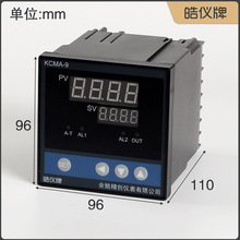 皓仪曲线程序段窑炉电炉温控器KCMA-9P1WRS输出控制接触器带通讯