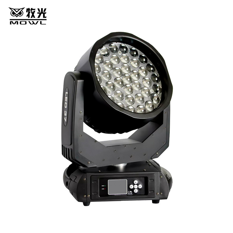 37 piezas de enfoque teñido rey LED haz de luz 4-en-1 cabeza móvil luz par Luz color luz rendimiento equipo de luz de escenario