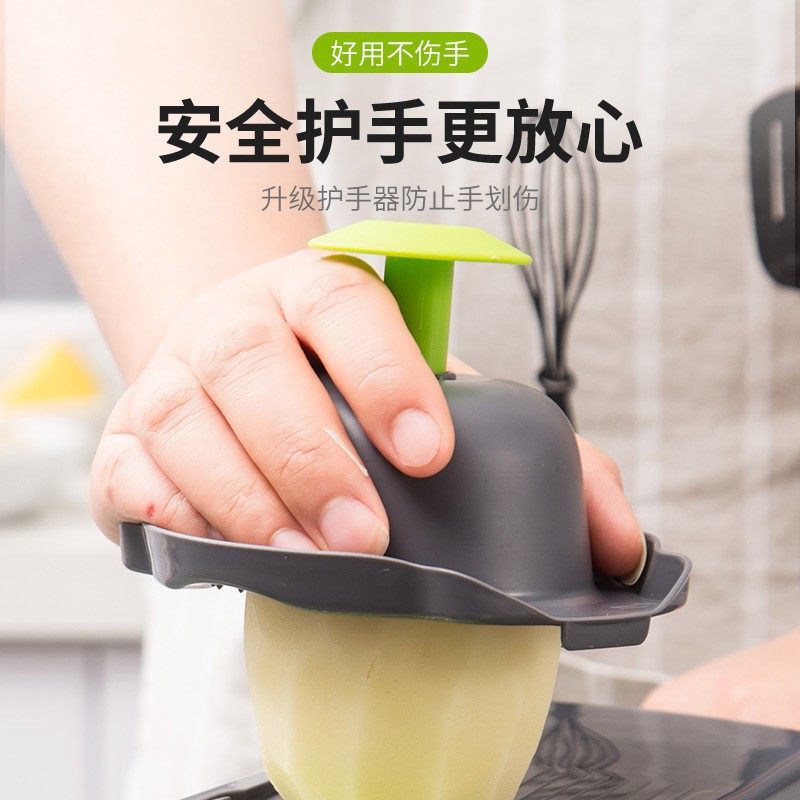 Cortador de verduras multifuncional transfronterizo, máquina comercial para cortar en cubos y triturar, máquina doméstica para cortar y triturar patatas